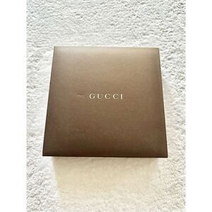Chocolate brown Gucci accessories box